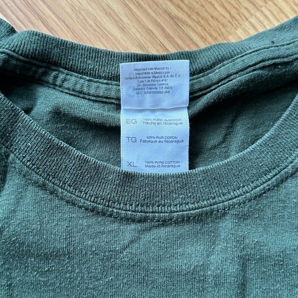 Vintage Flux Bindings I Love To Flux Tee Shirt Green (2008) - Picture 2 of 3